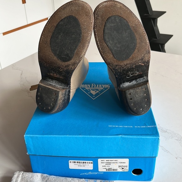 John Fluevog Anderson boots in Chalk Size 6 - Picture 3 of 4